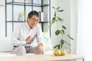 体調が悪くなってしまった高齢者