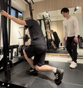 シニアコースの運動風景