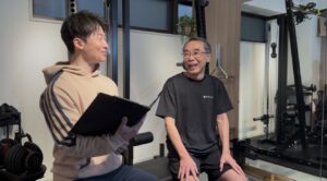 シニアコースのカウンセリング風景